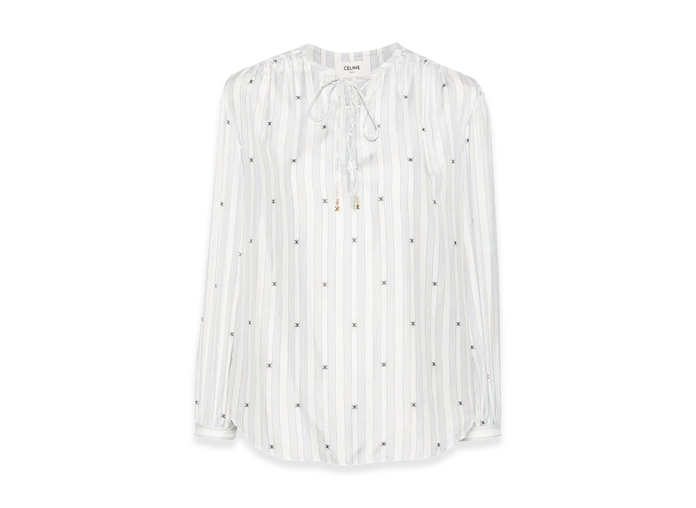 CELINE Women's Shirts "Clear Blue"