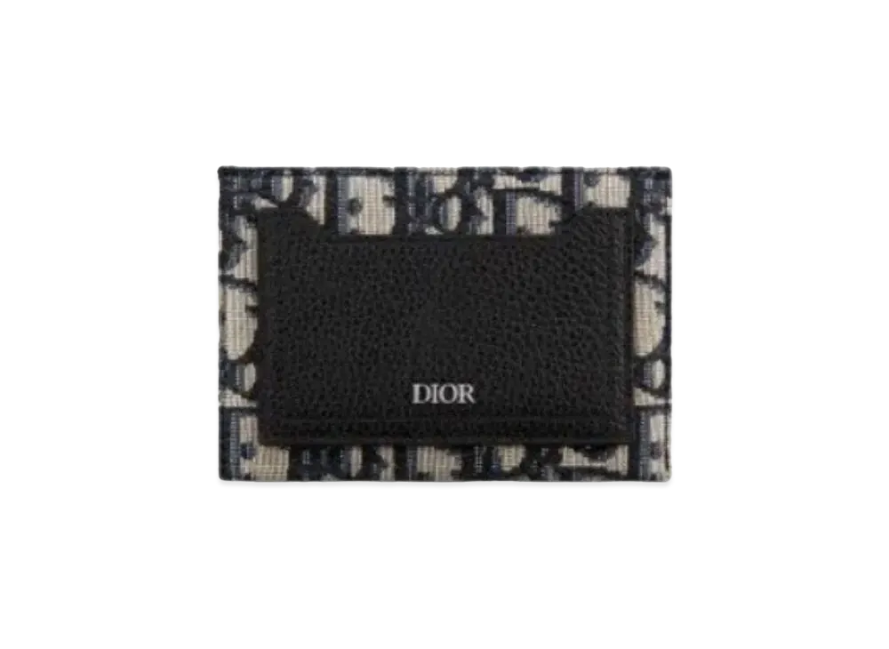 Dior Oblry Card Holder "Black"