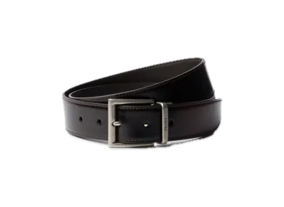 PRADA Brushed Leather Belt "Brown"