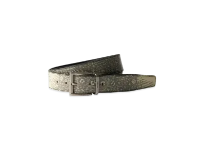 PRADA Lizard Skin Belt "Beige"