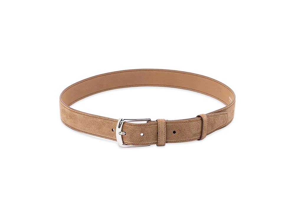 PRADA Suede Belt "Brown"