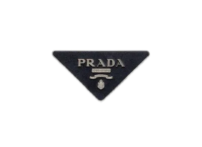 PRADA Buckle for Suede Belt Strap "Navy"