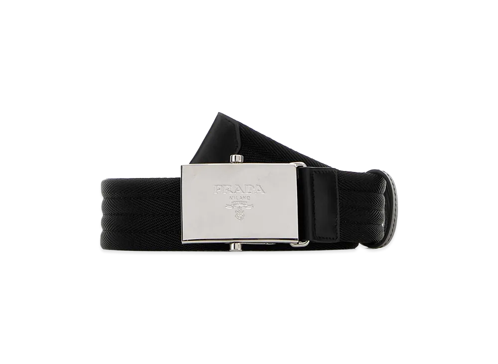 PRADA Fabric Belt "Black"