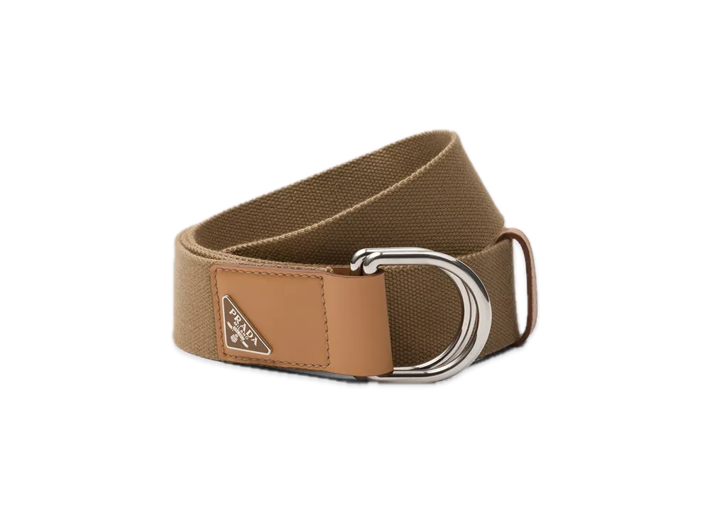 PRADA Cotton Belt "Sand Beige"