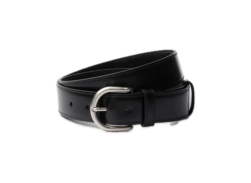 PRADA Leather Belt "Black"
