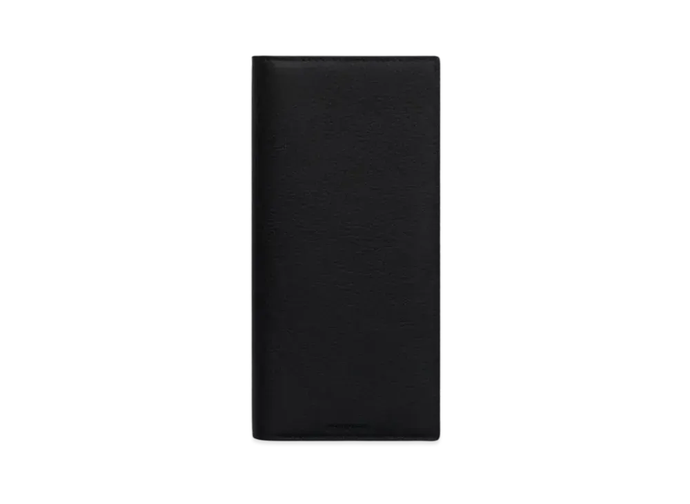 Dior Grain Touch Calfskin Wallet "Black"