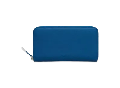 Dior Leather Long Wallet "Blue"