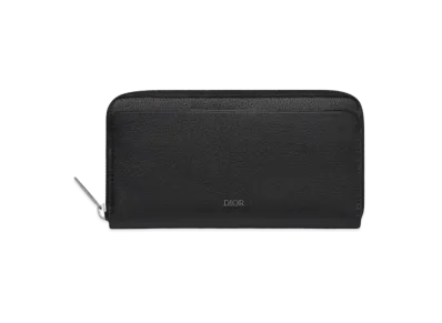 Dior Grain Cow Leather Wallet "Black"