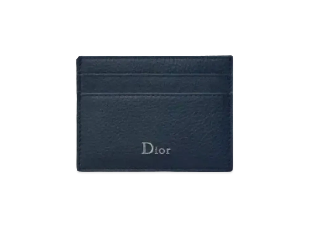 Dior Blue Grain Caref Leather Pickup Case "Blue"