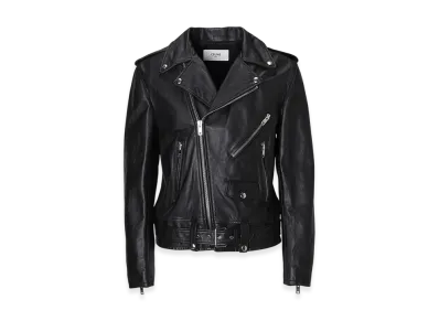 CELINE Classic Biker In Calfskin "Black"