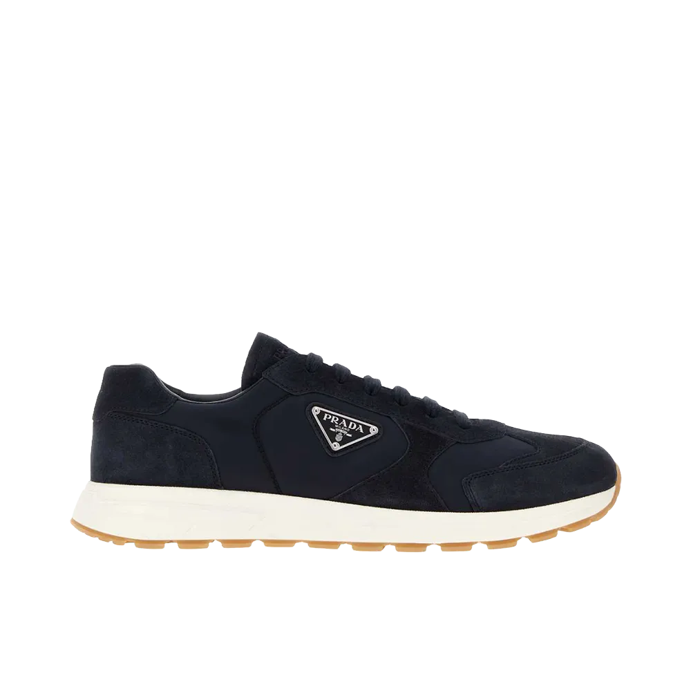 PRADA Re-Nylon and Suede Sneakers 