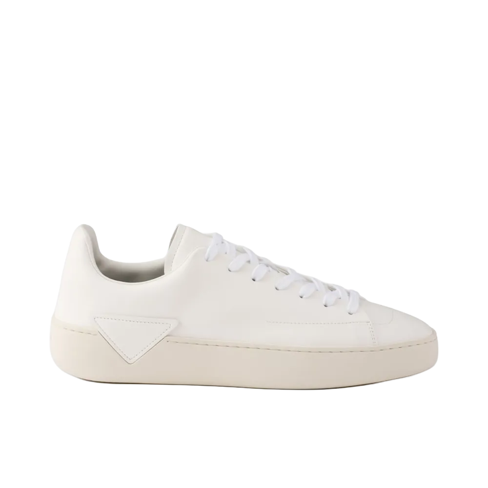 PRADA Court Leather Sneakers "White"