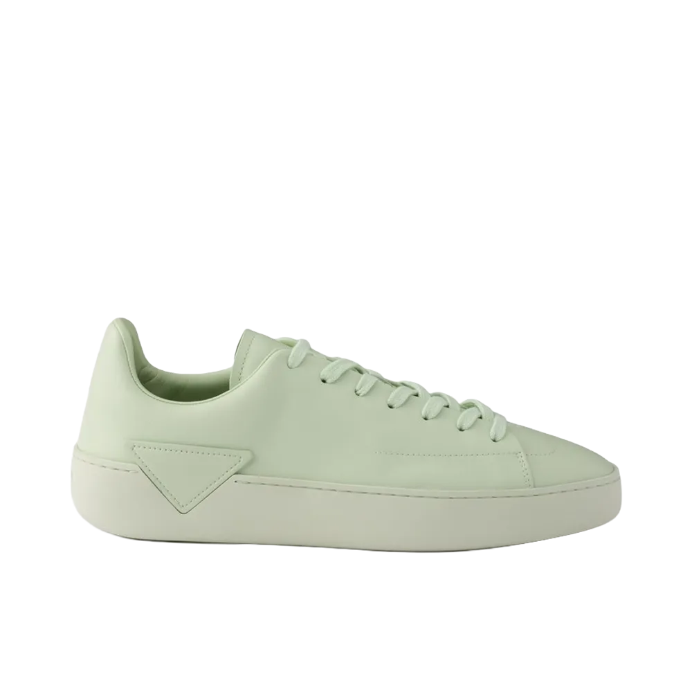 PRADA Court Leather Sneakers "Aqua"
