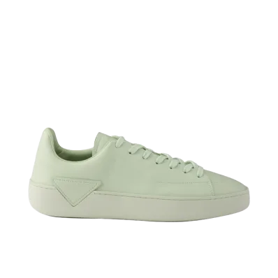 PRADA Court Leather Sneakers "Aqua"