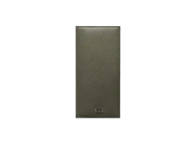 Dior Vertical Wallet "Olive"