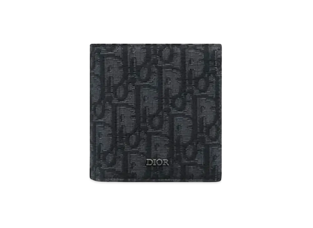 Dior Small Straight Wallet "Black"