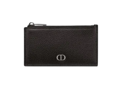 Dior Zipper Card Holder "Black"