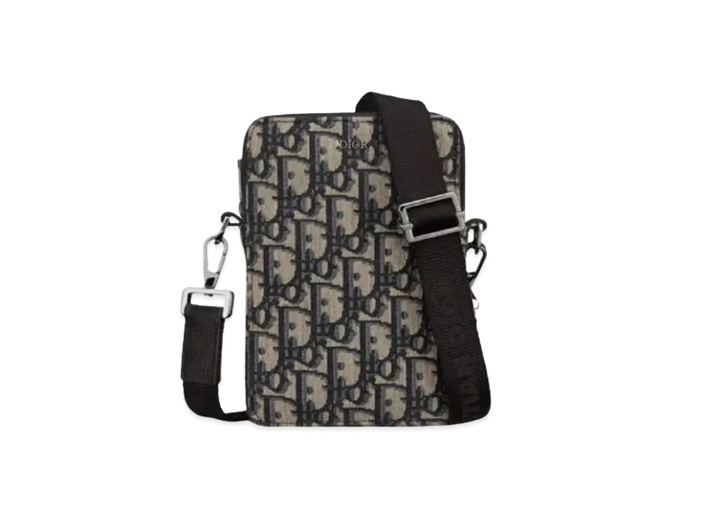 ディオール メッセンジャーポーチ オブリーク ジャカード "ベージュ/ブラック" 2ESBC265YSE_H05E