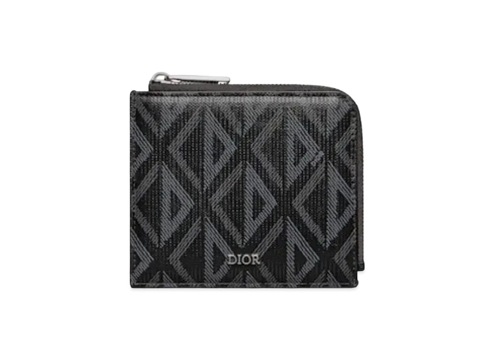 Dior Zipper Wallet "Black"