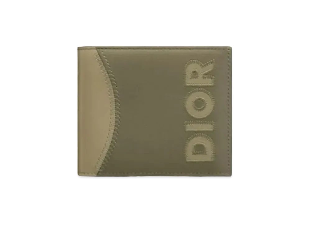 Dior Curfskin Wallet "Khaki"