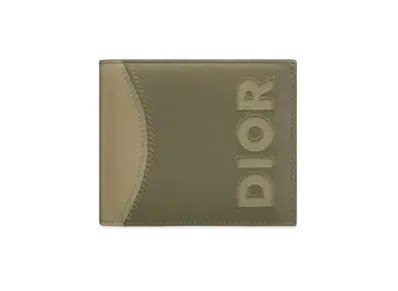 Dior Curfskin Wallet "Khaki"