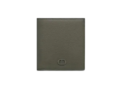 Dior Calf Leather Wallet "Olive"