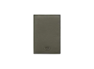 Dior Bi-Fold Card Holder "Olive"