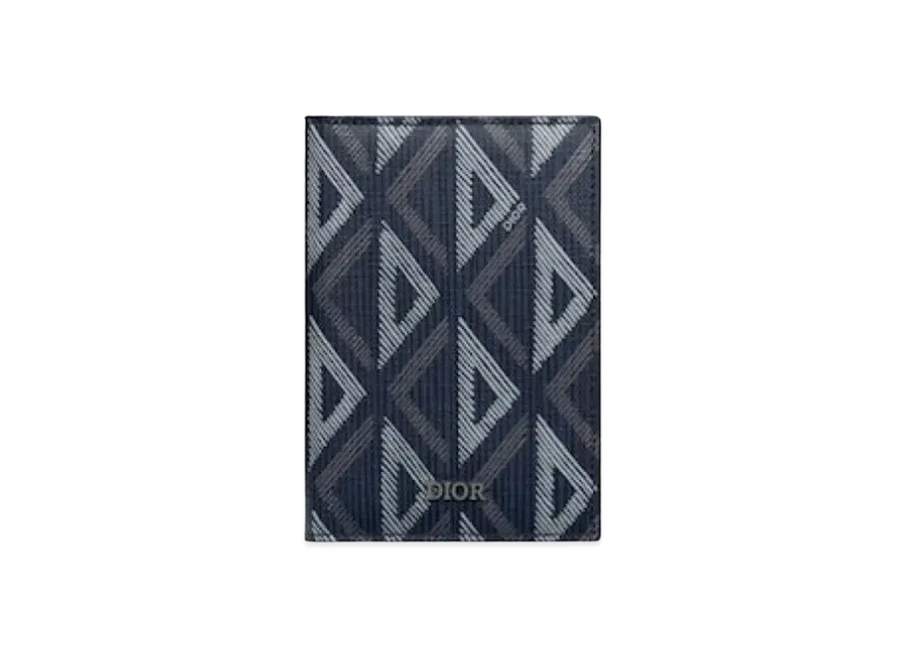 Dior Bi-Fold Card Holder "Navy"