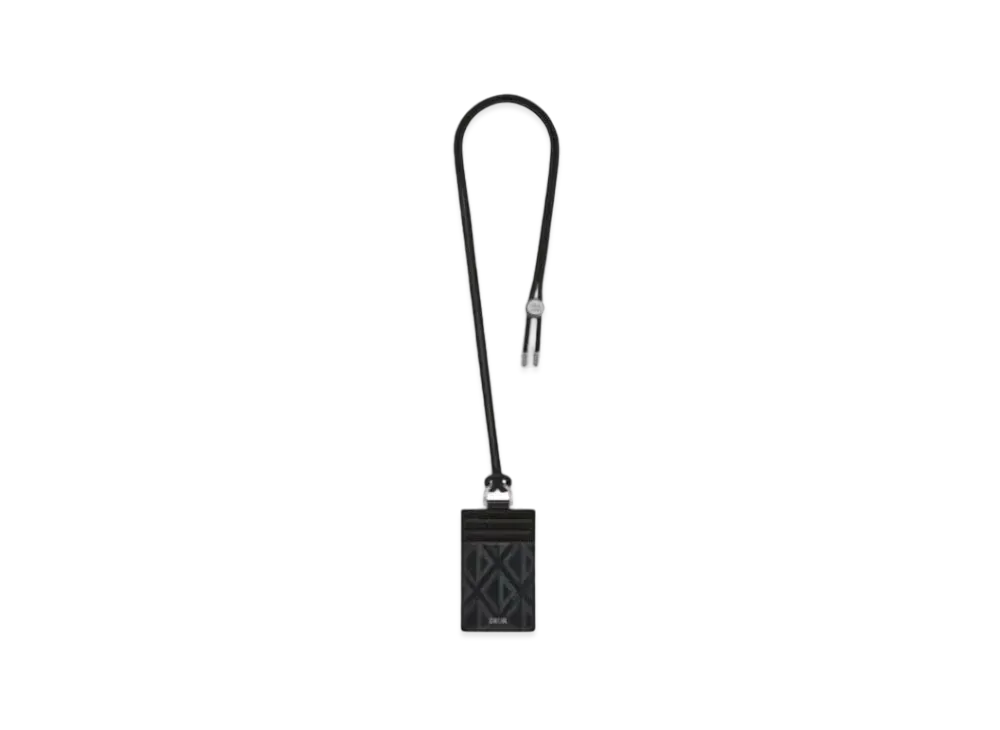 Dior Dietic Vertical Card Holder "Black"