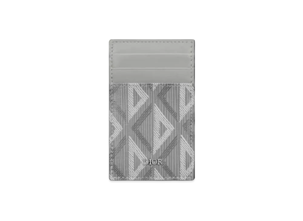 Dior Card Holder With Banknotes "Gray"