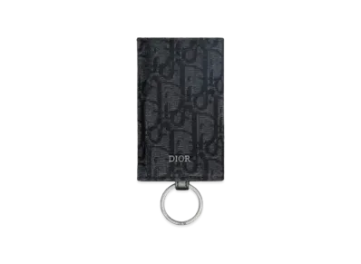 Dior Key Case Ofleak Print "Black"