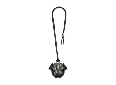 Dior Bobby D-Touch Earbud Case Dior Oblique Jacquard and Grained Calfskin "Beige/Black"