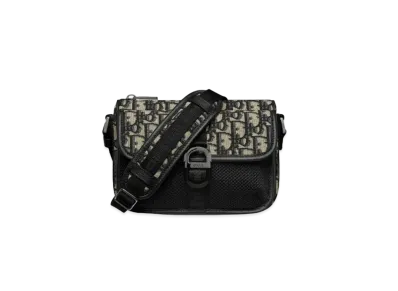 Dior 8 Mini Bag With Strap Dior Oblique Jacquard "Beige/Black"