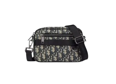 Dior Safari Mini Messenger Bag Dior Oblique Jacquard "Beige/Black"