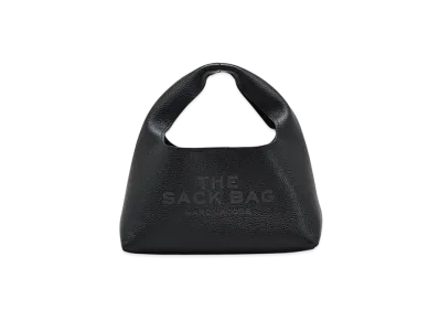 Marc Jacobs The Leather Sack Bag Mini "Tonal Black"
