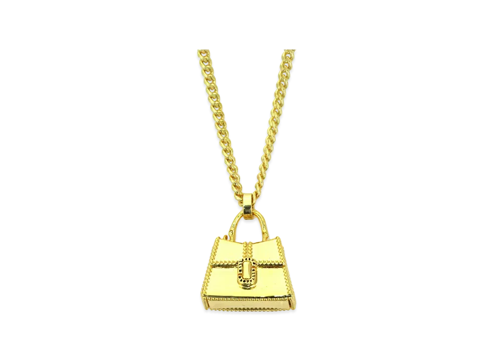 Marc Jacobs The St. Marc Necklace "Light Antique Gold"