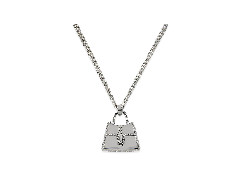 Marc Jacobs The St. Marc Necklace "Light Antique Silver"