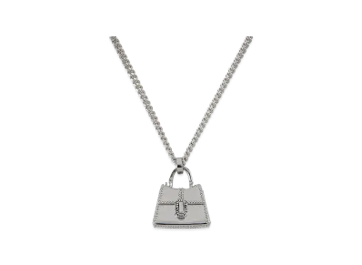 Marc Jacobs The St. Marc Necklace "Light Antique Silver"