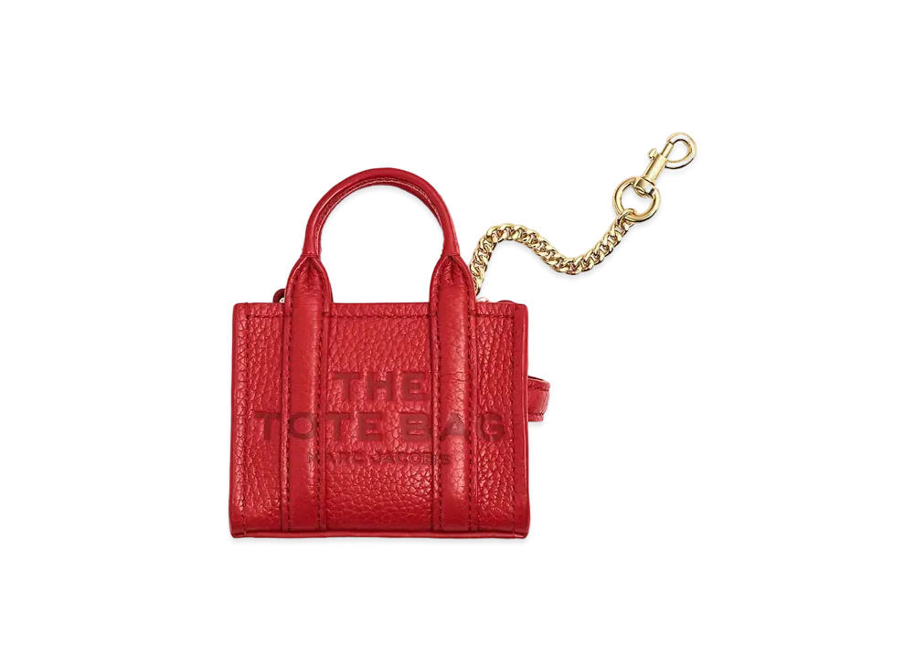 マークジェイコブス ザ レザー ナノ トート チャーム 