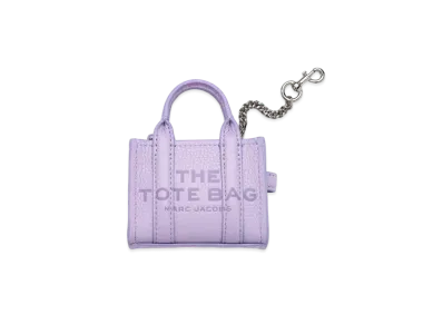Marc Jacobs The Leather Nano Tote Charm "Wisteria"