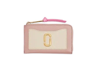 Marc Jacobs The Utility Snapshot Top Zip Multi Wallet "Rose Multi"