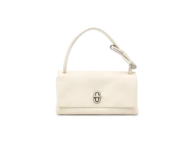 Marc Jacobs The Leather Dual Top Handle Mini "Cloud White"