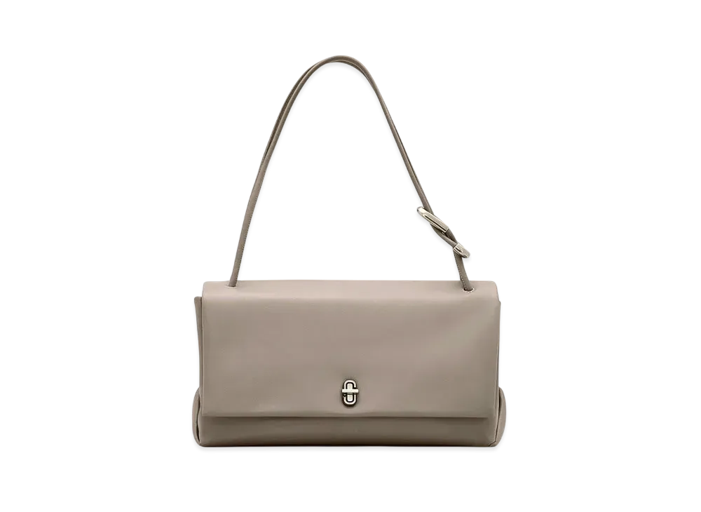 Marc Jacobs The Leather Dual Shoulder Large "Cement"