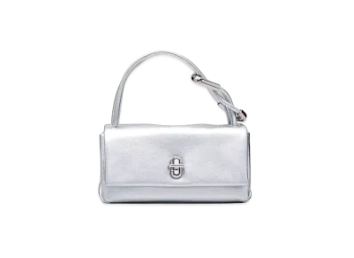 Marc Jacobs The Metallic Dual Bag Top Handle Mini "Silver"