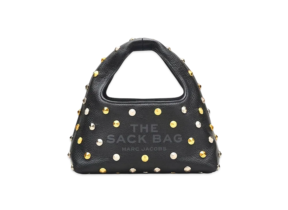 Marc Jacobs The Glam Studded Leather Sack Bag Mini