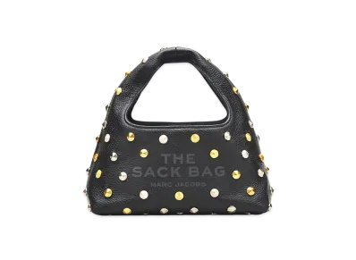 Marc Jacobs The Glam Studded Leather Sack Bag Mini