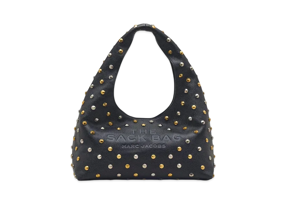 Marc Jacobs The Glam Studded Leather Sack Bag
