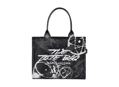 Marc Jacobs x FUTURA Leather Large Tote Bag