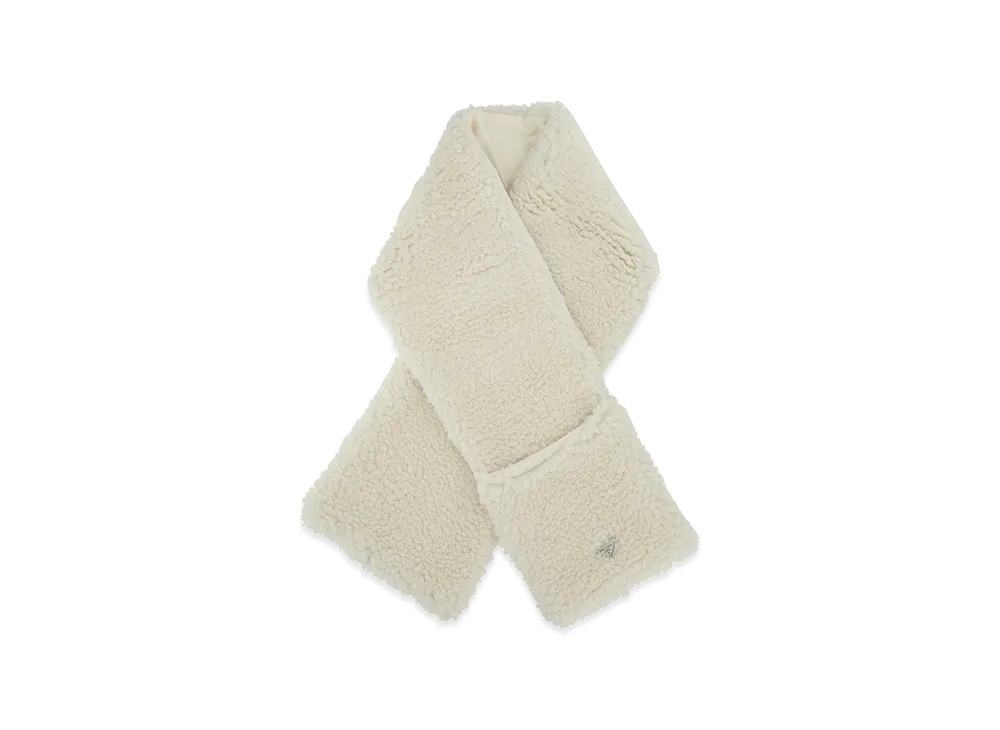PRADA Women's Teddy Scarf "Ivory"