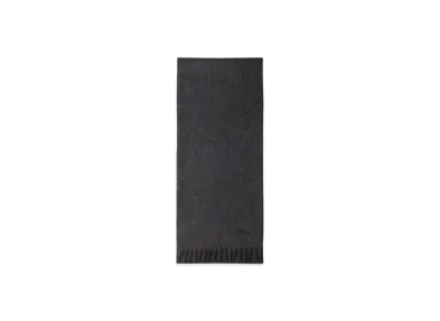 PRADA Cashmere Scarf "Dark Gray"